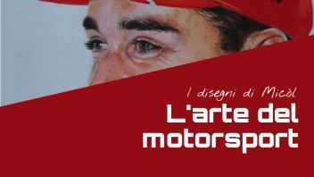 MotoGP: A Bellaggio una personale di ritratti degli eroi del Motorsport, da Rossi a Senna