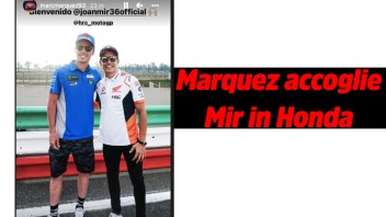 MotoGP: Marc Marquez accoglie Joan Mir in Honda: sarà una convivenza facile?