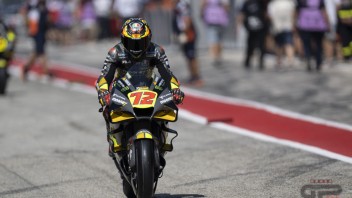 MotoGP: Bezzecchi e Marini d'accordo: "Allenarsi a Misano con la Panigale non aiuta"