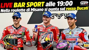 MotoGP: LIVE Bar Sport alle 19: Nella roulette di Misano si punta sul rosso Ducati