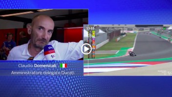 MotoGP: VIDEO - Domenicali: "Bastianini ha dimostrato qualcosa in più di Martìn"