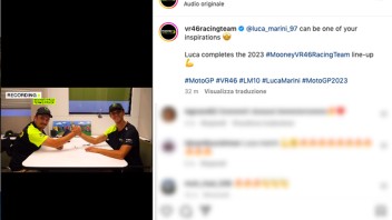 MotoGP: VIDEO - Marini con Mooney VR46 anche nel 2023: la firma con Uccio