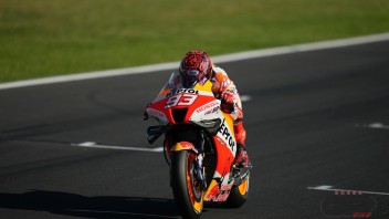 MotoGP: FOTO - Ecco Marc Marquez di nuovo sulla Honda MotoGP a Misano