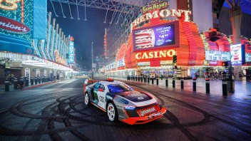 Auto - News: Audi S1 Hoonitron e Ken Block: la Gymkhana diventa Electrikhana!