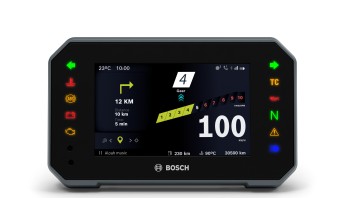 Moto - News: Bosch presenta i display TFT compatti da 5" per le moto