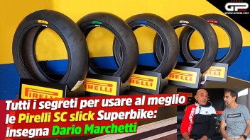 SBK: Tutti i segreti per usare al meglio le Pirelli SC slick: parla Marchetti