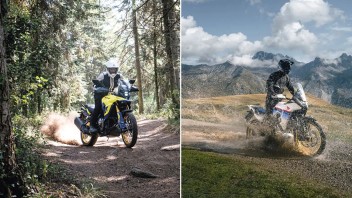 Moto - News: Suzuki V-Strom 800DE Vs Honda Transalp XL750: confronto tra on-off