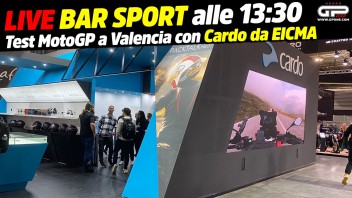 MotoGP: LIVE Bar Sport alle 13:30 - Test MotoGP a Valencia con Cardo da EICMA