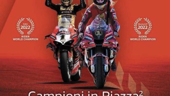 MotoGP: Ducati scende in Piazza (Maggiore) a Bologna il 15 dicembre per  i due mondiali