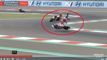 SBK: VIDEO Brutto highside per Iker Lecuona in Indonesia