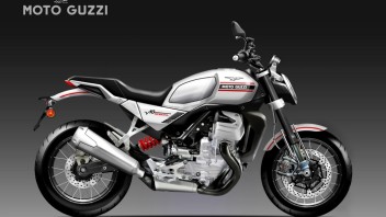 Moto - News: CONCEPT - Moto Guzzi V10 Special: Oberdan Bezzi la immagina così