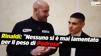 SBK: VIDEO - Rinaldi: "Nessuno si è mai lamentato per il peso di Pedrosa"