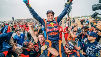 Dakar: Kevin Benavides vince la Dakar davanti a Price: a Dammam è festa KTM