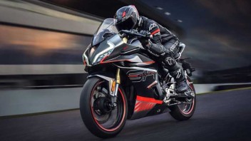 Moto - News: CF Moto 450 SR: la 'bombetta' pista/strada sta arrivando