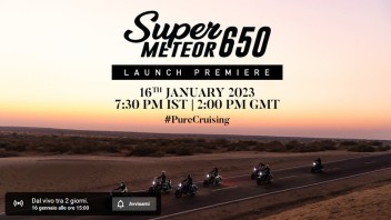 Moto - News: Royal Enfield: a brevissimo, il Livestream della nuova Super Meteor 650