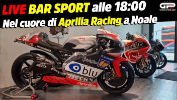 MotoGP: LIVE Bar Sport alle 18:00 - Nel cuore di Aprilia Racing a Noale