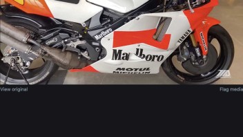 MotoGP: Wayne Rainey 'spoglia' la sua Yamaha 500 iridata nel 1990