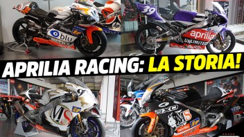 Moto - News: VIDEO - I tesori nascosti di Aprilia Racing a Noale!