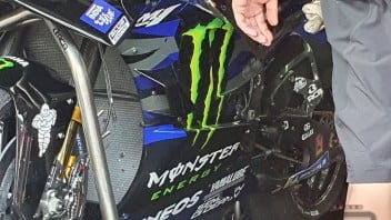 MotoGP: FOTO - La carena è fatta a scale: anche Yamaha ha il suo 'gradino'