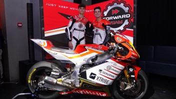 Moto2: FOTO - Il team Forward riparte da Ramirez ed Escrig: ecco la nuova moto