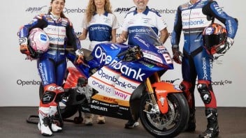 MotoE: 'Aspar' presenta il suo team con Maria Herrera e Jordi Torres