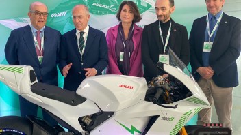 MotoE: Domenicali: "This electric bike is a real Ducati, each one has a woman's name"