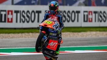 Moto3: Austin: Diogo Moreira in evidenza nella FP3 maculata, 4 italiani in Q2