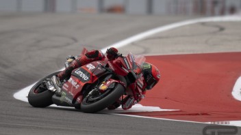 MotoGP: Bagnaia non si ferma: suo anche il Warm Up ad Austin, Quartararo 2°