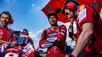 MotoGP: Petrucci: "la Superpole race è una rissa da bar, ma la MotoGP è più intensa"