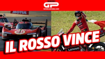 Auto - News: Il Rosso vince in MotoGP e nella 24 Ore di Le Mans con Ducati e Ferrari