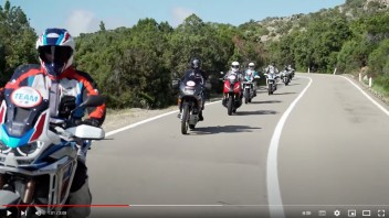 Moto - News: Corsica mon amour: in un video tutte le emozioni del 4° Africa Twin Tour