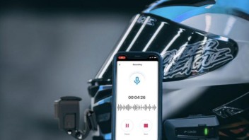 Moto - News: Registra e scarica al volo una conversazione con l'interfono Cardo System