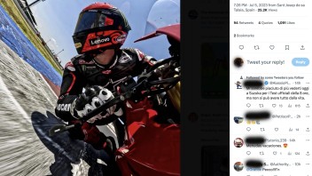 MotoGP: When you think you have made a good turn and you see this one of Bagnaia