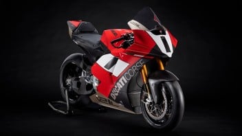 MotoE: A special livery inspired by the brand's sporting history for the Ducati MotoE