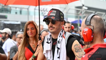 MotoGP: Bagnaia: "La caduta è stata un mio errore, ho rischiato con la gomma dura"