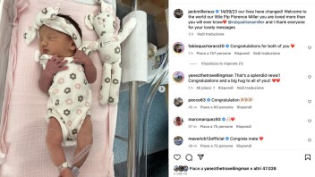MotoGP: Hello Florence Miller: Jack and Ruby welcome their little girl!
