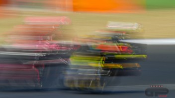 MotoGP: The speed of light: riders become paintings at the Misano GP