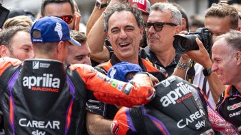 MotoGP: Albesiano: "Questa Aprilia non ha bisogno di Quartararo o Marquez"