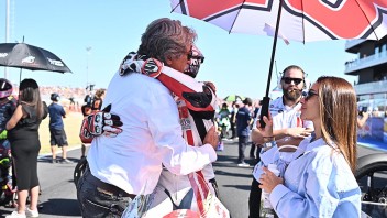 MotoGP: Simoncelli: "Emozionato per l'inchino dell'Harrier alla quercia del Sic"