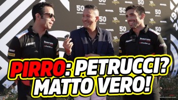 SBK: Pirro: "Petrucci is a real madman, it's the weight that lets us down"