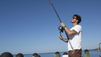 MotoGP: PHOTOS - Pecco Bagnaia hunting for points and... fish at Phillip Island