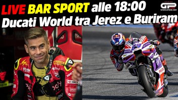 MotoGP: LIVE Bar Sport alle 18:00 - Ducati World, da Jerez a Buriram