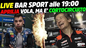 MotoGP: LIVE Bar Sport alle 19:00 - Aprilia vola, ma è cortocircuito!