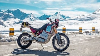 Moto - News: Royal Enfield Him-E: il concept della futura moto elettrica