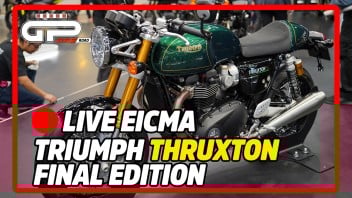 Moto - News: Triumph Thruxton Final Edition: la storica café racer chiude la sua carriera