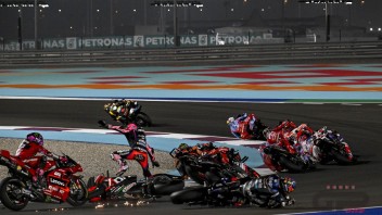 MotoGP: Sabato nero per Aprilia: fratture per Espargarò e Oliveira a Losail