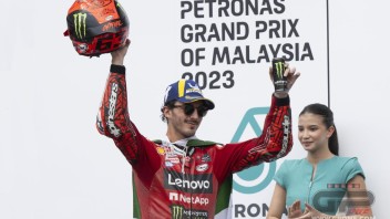 MotoGP: Bagnaia: "Importante battere Martin, non ce la facevo dal GP d'Austria"