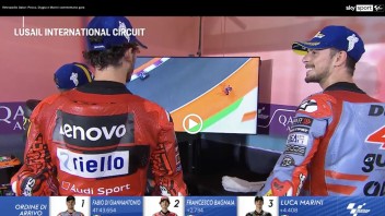 MotoGP: VIDEO - Di Giannantonio a Bagnaia dopo la gara: "Ma che sei matto?"