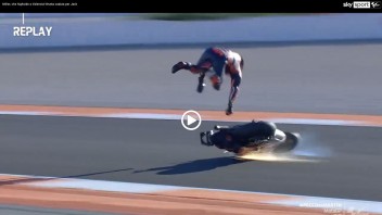 MotoGP: VIDEO - Il terribile high side di Jack Miller a Valencia in FP2