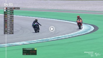 MotoGP: VIDEO - Marquez si aggancia a Morbidelli in Q1: Franco reagisce male